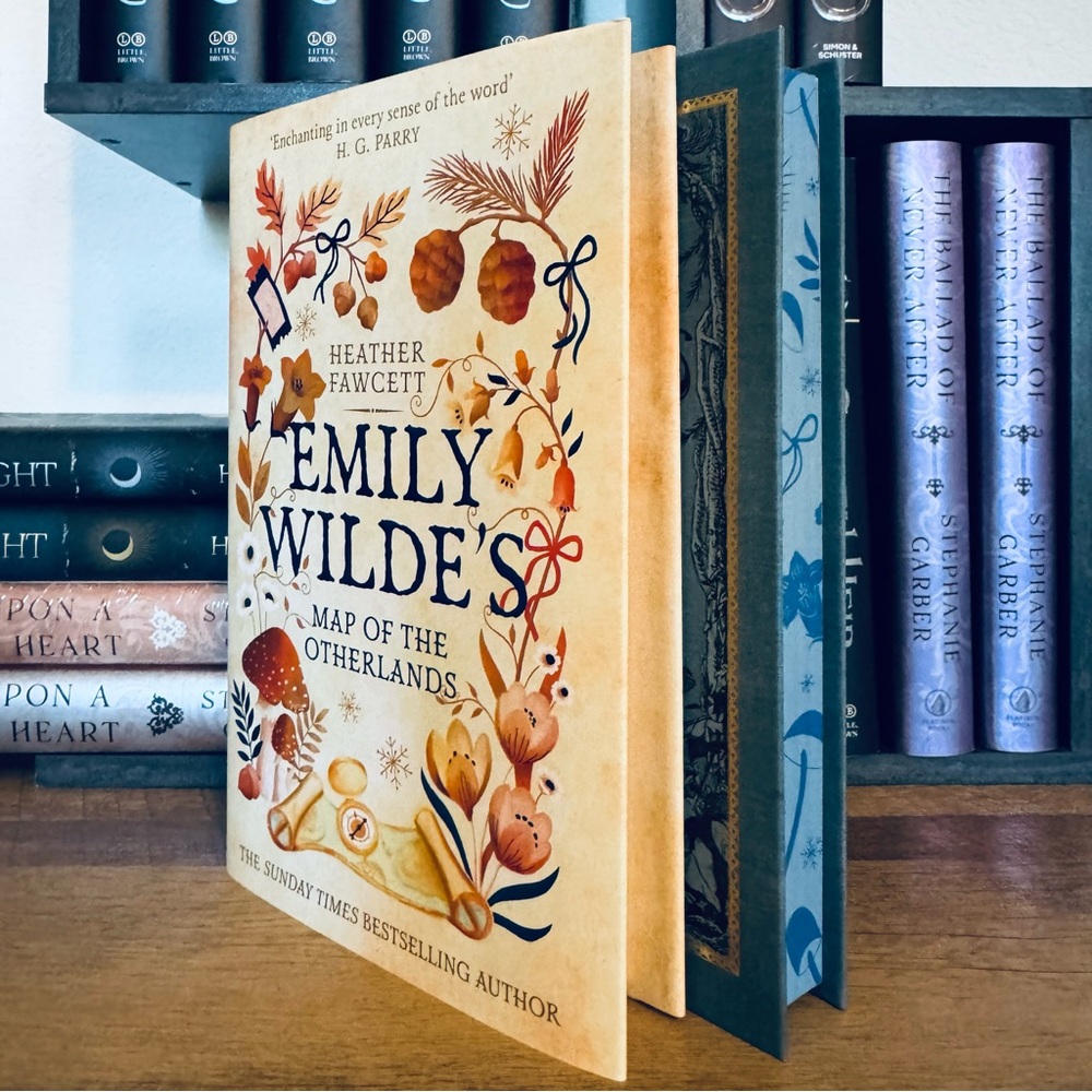 Fairyloot Signed Emily Wilde’s Map of the Otherlands by Heather Fawcett